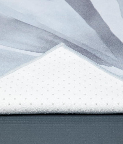 Yogitoes Hot Yoga Mat Towel - 71" | Moisture Activated Grip | Patented Silicone Nubs | Highly Absorbent, Durable & Easy Care | Made from Recycled Materials | 71 x 24 Inches | Midnight