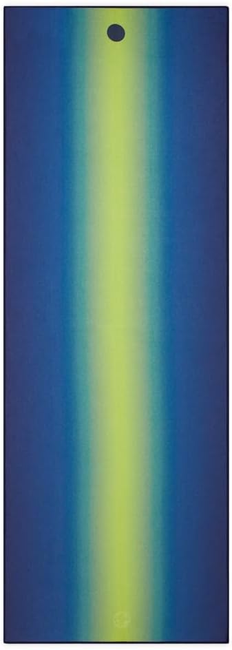 Yogitoes Hot Yoga Mat Towel - 71" | Moisture Activated Grip | Patented Silicone Nubs | Highly Absorbent, Durable & Easy Care | Made from Recycled Materials | 71 x 24 Inches | Midnight