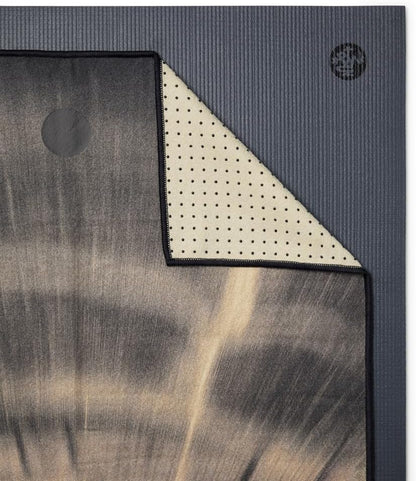Yogitoes Hot Yoga Mat Towel - 71" | Moisture Activated Grip | Patented Silicone Nubs | Highly Absorbent, Durable & Easy Care | Made from Recycled Materials | 71 x 24 Inches | Midnight