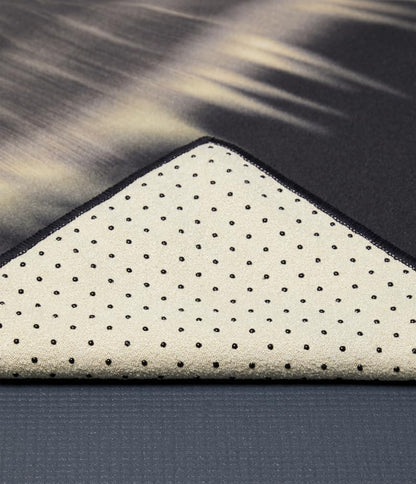 Yogitoes Hot Yoga Mat Towel - 71" | Moisture Activated Grip | Patented Silicone Nubs | Highly Absorbent, Durable & Easy Care | Made from Recycled Materials | 71 x 24 Inches | Midnight