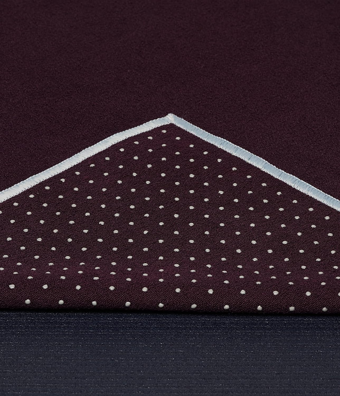 Yogitoes Hot Yoga Mat Towel - 71" | Moisture Activated Grip | Patented Silicone Nubs | Highly Absorbent, Durable & Easy Care | Made from Recycled Materials | 71 x 24 Inches | Midnight