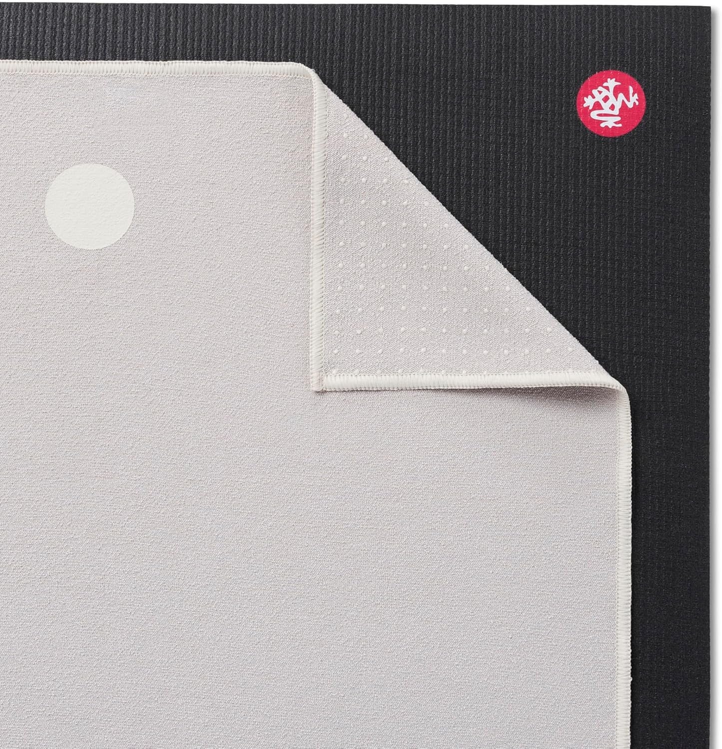Yogitoes Hot Yoga Mat Towel - 71" | Moisture Activated Grip | Patented Silicone Nubs | Highly Absorbent, Durable & Easy Care | Made from Recycled Materials | 71 x 24 Inches | Midnight