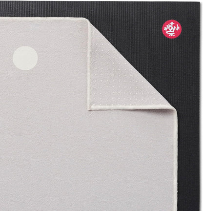 Yogitoes Hot Yoga Mat Towel - 71" | Moisture Activated Grip | Patented Silicone Nubs | Highly Absorbent, Durable & Easy Care | Made from Recycled Materials | 71 x 24 Inches | Midnight