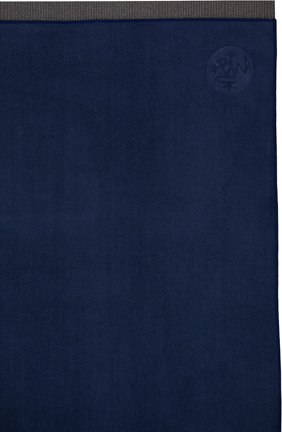 Yogitoes Hot Yoga Mat Towel - 71" | Moisture Activated Grip | Patented Silicone Nubs | Highly Absorbent, Durable & Easy Care | Made from Recycled Materials | 71 x 24 Inches | Midnight