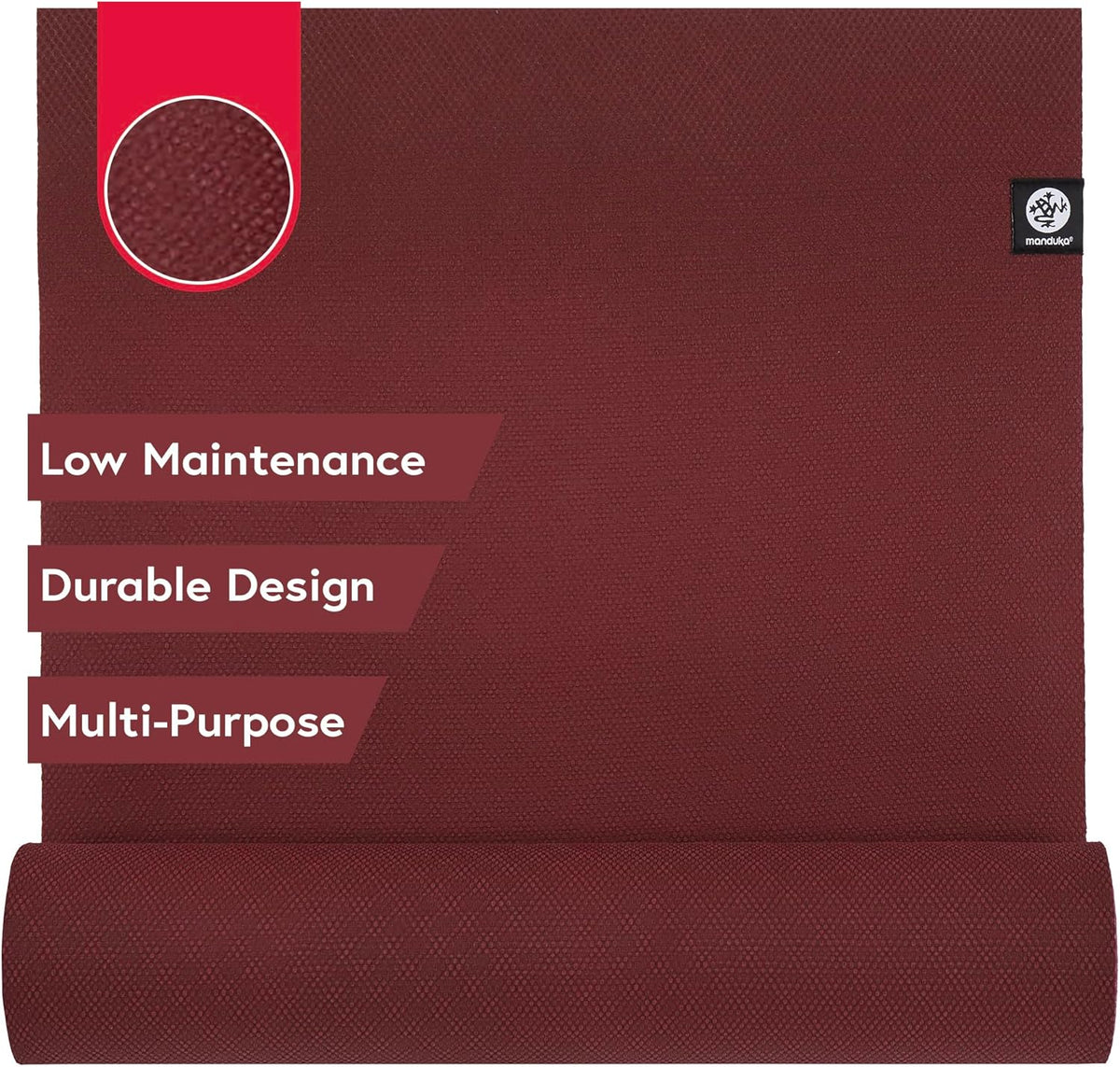 X Yoga Mat 71" - 5mm | High Performance Fitness Mat | Durable Design | Yoga, Outdoors, Stretching | 71 x 24 inches