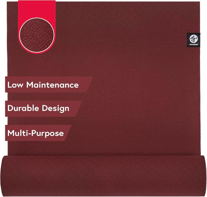 X Yoga Mat 71" - 5mm | High Performance Fitness Mat | Durable Design | Yoga, Outdoors, Stretching | 71 x 24 inches