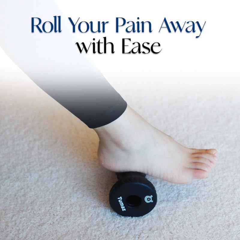 Foot Roller & Massage Ball 3-in-1 Set | Foot Roller, Spiky & Lacrosse Balls | Ergonomic Design | Deep Tissue Massage | Foot Relaxation & Recovery