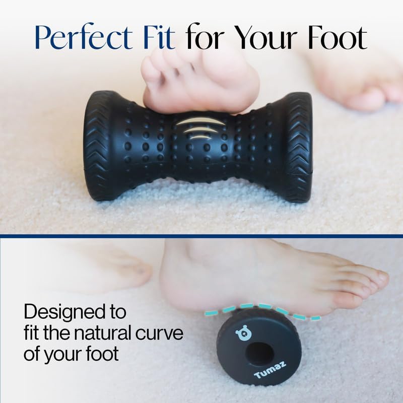 Foot Roller & Massage Ball 3-in-1 Set | Foot Roller, Spiky & Lacrosse Balls | Ergonomic Design | Deep Tissue Massage | Foot Relaxation & Recovery