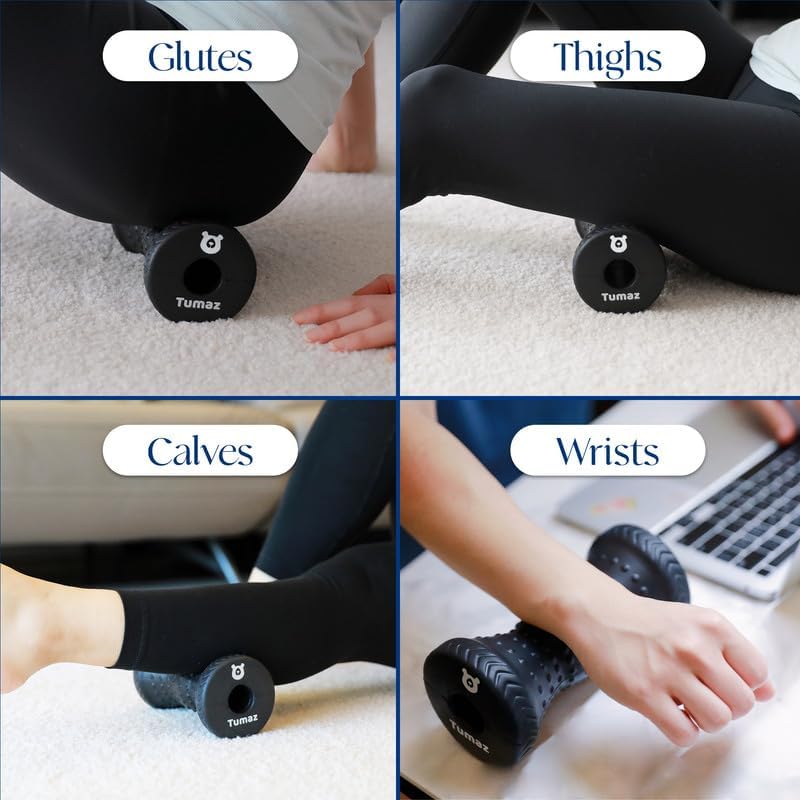 Foot Roller & Massage Ball 3-in-1 Set | Foot Roller, Spiky & Lacrosse Balls | Ergonomic Design | Deep Tissue Massage | Foot Relaxation & Recovery