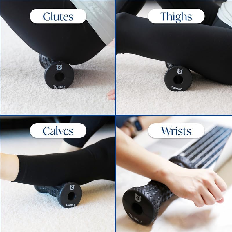 Foot Roller & Massage Ball 3-in-1 Set | Foot Roller, Spiky & Lacrosse Balls | Ergonomic Design | Deep Tissue Massage | Foot Relaxation & Recovery