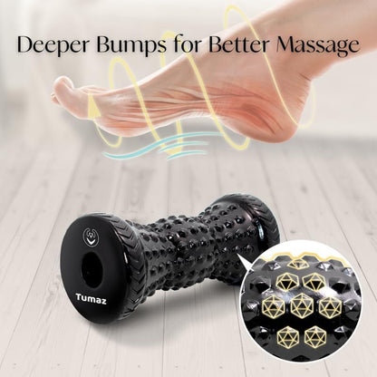 Foot Roller & Massage Ball 3-in-1 Set | Foot Roller, Spiky & Lacrosse Balls | Ergonomic Design | Deep Tissue Massage | Foot Relaxation & Recovery