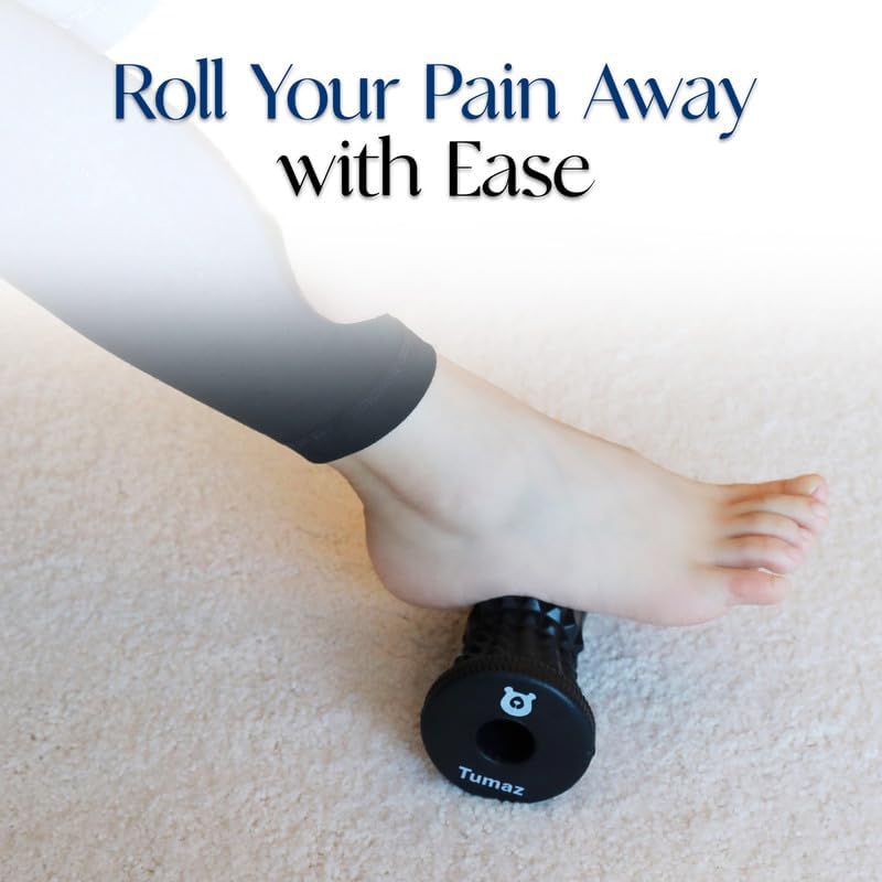 Foot Roller & Massage Ball 3-in-1 Set | Foot Roller, Spiky & Lacrosse Balls | Ergonomic Design | Deep Tissue Massage | Foot Relaxation & Recovery