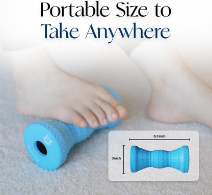Foot Roller & Massage Ball 3-in-1 Set | Foot Roller, Spiky & Lacrosse Balls | Ergonomic Design | Deep Tissue Massage | Foot Relaxation & Recovery