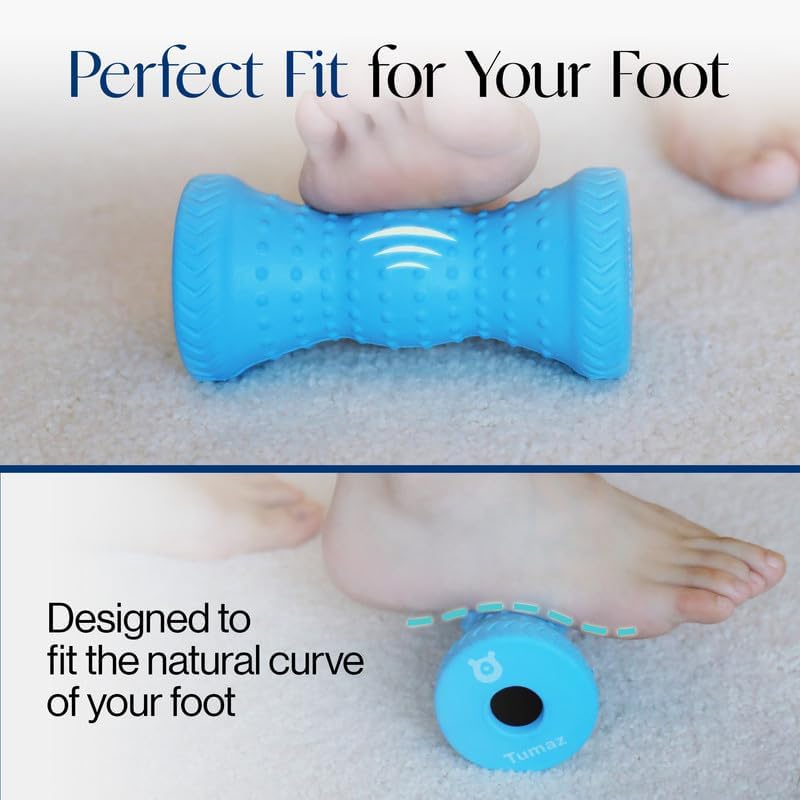 Foot Roller & Massage Ball 3-in-1 Set | Foot Roller, Spiky & Lacrosse Balls | Ergonomic Design | Deep Tissue Massage | Foot Relaxation & Recovery