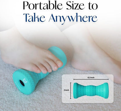 Foot Roller & Massage Ball 3-in-1 Set | Foot Roller, Spiky & Lacrosse Balls | Ergonomic Design | Deep Tissue Massage | Foot Relaxation & Recovery