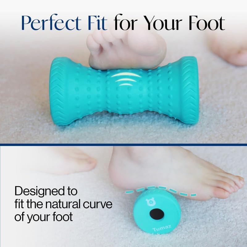 Foot Roller & Massage Ball 3-in-1 Set | Foot Roller, Spiky & Lacrosse Balls | Ergonomic Design | Deep Tissue Massage | Foot Relaxation & Recovery