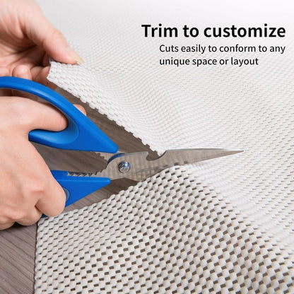 Non Slip Rug Pad Gripper 2 x 3 Feet Extra Thick Carpet Pads, Anti Carpet Rug Mats for Area Rugs and Hardwood Floors, Keep Area Rugs Safe and in Place