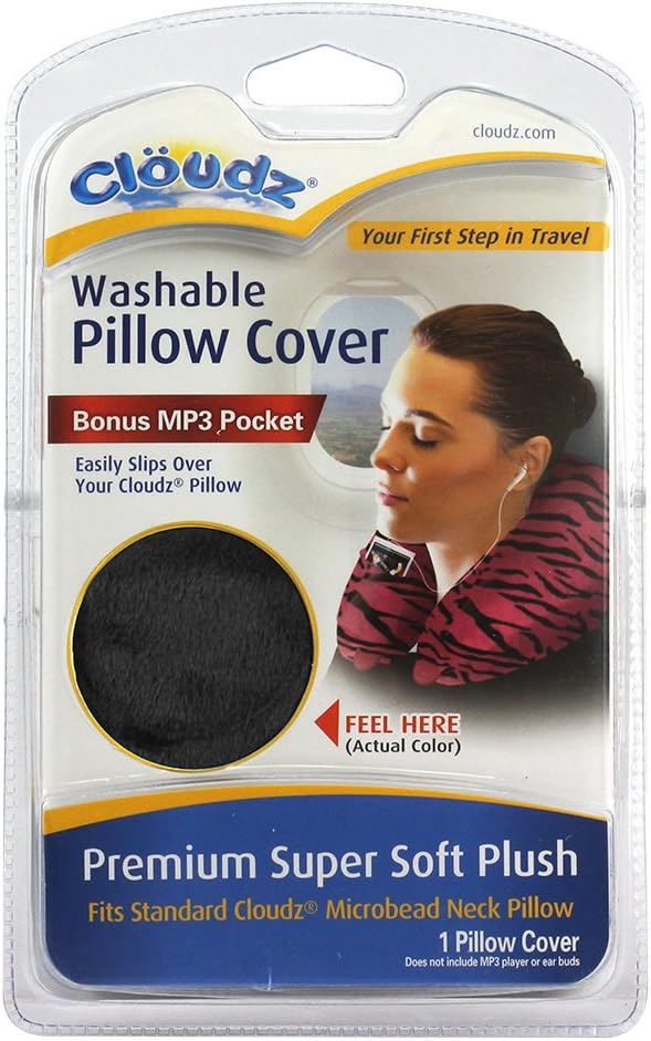 Cloudz Washable Travel Neck Pillow Cover - Blue