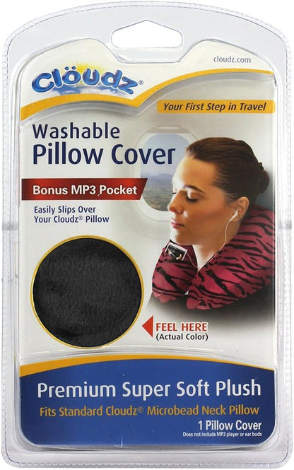Cloudz Washable Travel Neck Pillow Cover - Blue