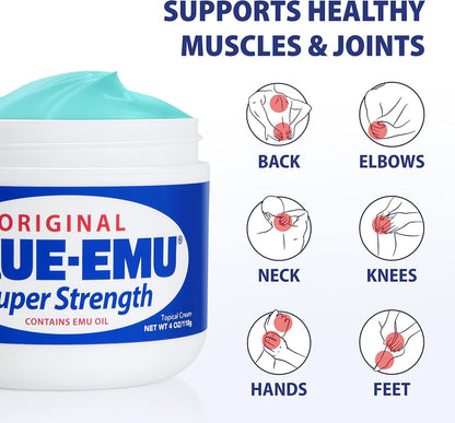 Original Super Strength Cream, Daily Muscle & Joint Support, 12 oz