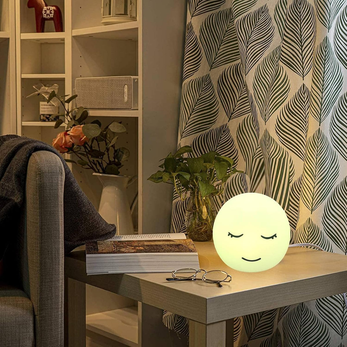 Breathing lamp Guided,3 Color 478s,Visual Meditation Light for Stress Relief