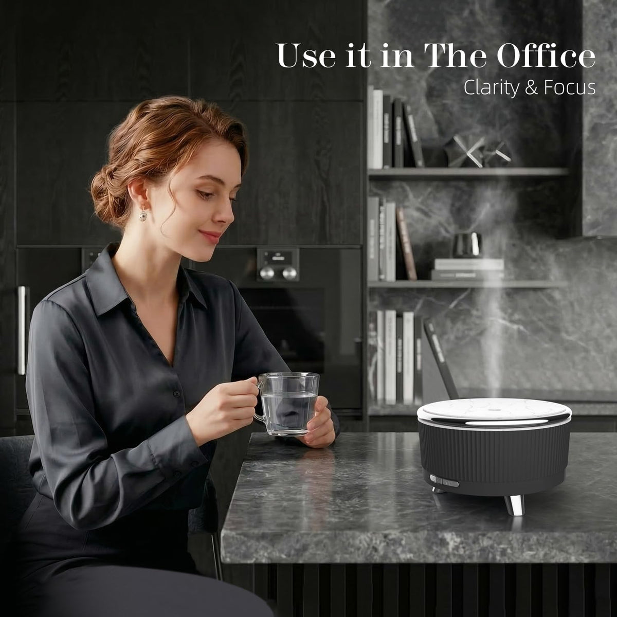 20-Hour Long-Lasting Aromatherapy, 500ML Essential Oil Diffuser