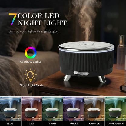 20-Hour Long-Lasting Aromatherapy, 500ML Essential Oil Diffuser