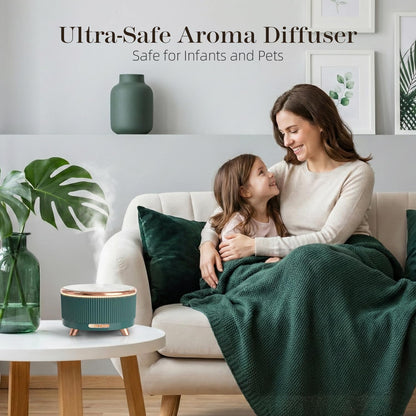 20-Hour Long-Lasting Aromatherapy, 500ML Essential Oil Diffuser