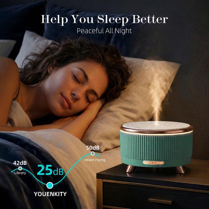 20-Hour Long-Lasting Aromatherapy, 500ML Essential Oil Diffuser