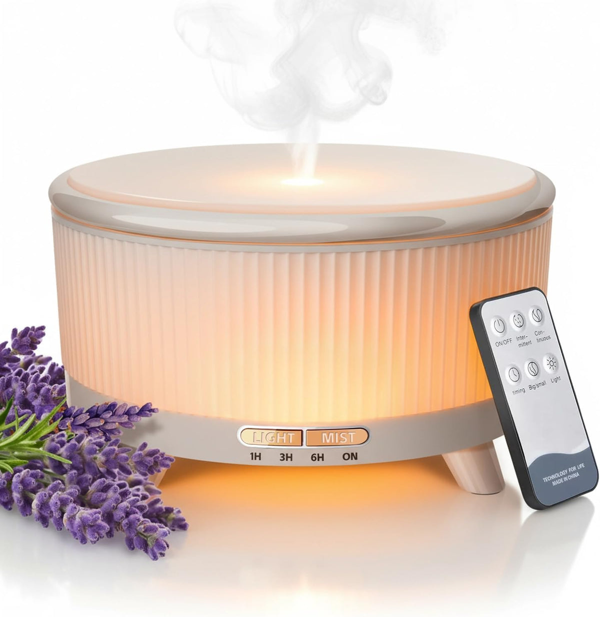 20-Hour Long-Lasting Aromatherapy, 500ML Essential Oil Diffuser