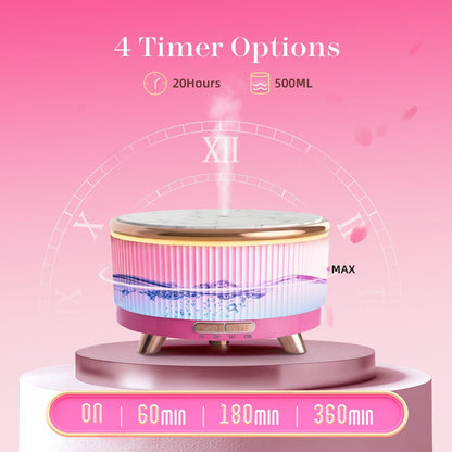 20-Hour Long-Lasting Aromatherapy, 500ML Essential Oil Diffuser