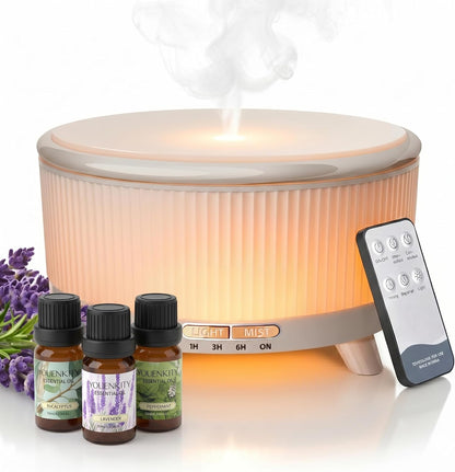 20-Hour Long-Lasting Aromatherapy, 500ML Essential Oil Diffuser