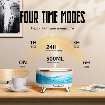 20-Hour Long-Lasting Aromatherapy, 500ML Essential Oil Diffuser