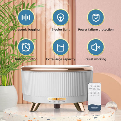 20-Hour Long-Lasting Aromatherapy, 500ML Essential Oil Diffuser