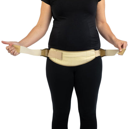 Maternity SI-LOC Support Belt – Comfortable Compression Pelvic Support Belt For Pregnancy and Postpartum SI Joint Belts for Women, Made in the USA – Small/Medium