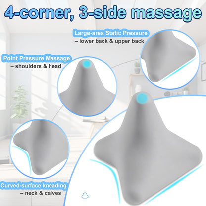 Deep Tissue Massage Ball for Exercise & Recovery - SGS Certification - Targets Back, Shoulder, Legs&Feet - Relieves Muscle Knots, Joint Pain&Tightness, Pressure Point Therapy- Myofascial Release Ball