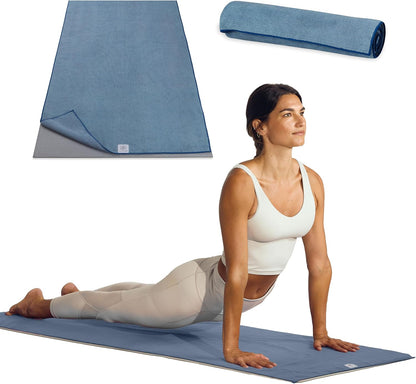 Yoga Mat Towel Microfiber Mat-Sized Yoga Towel for Hot Yoga