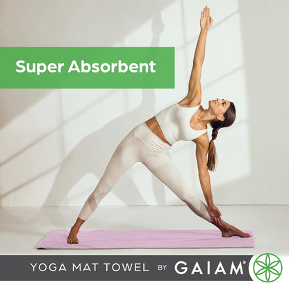 Yoga Mat Towel Microfiber Mat-Sized Yoga Towel for Hot Yoga