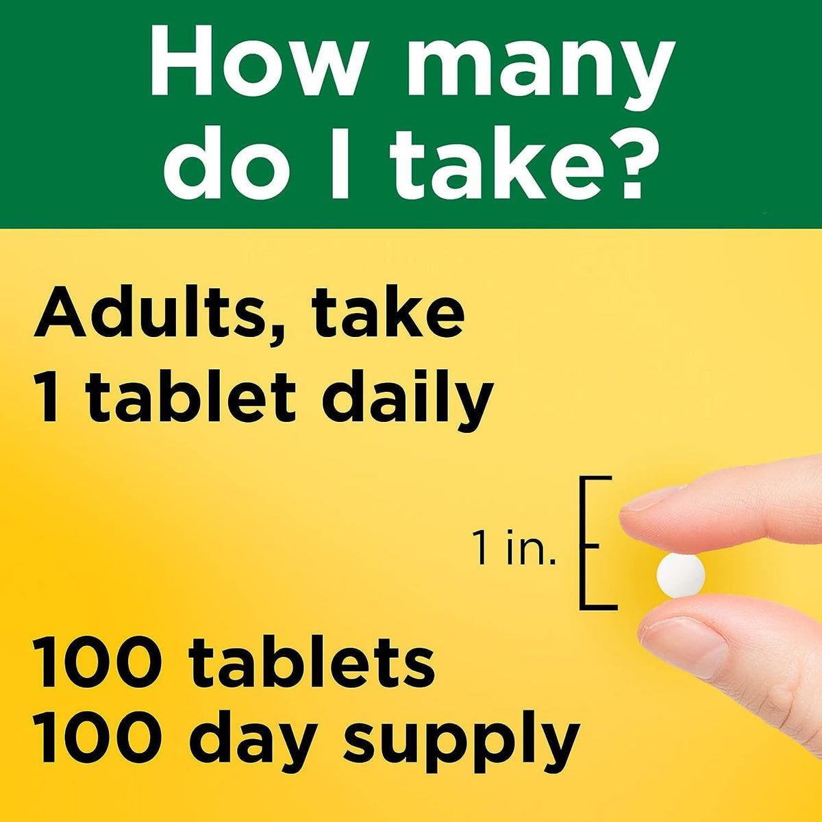 Nature Made Magnesium Oxide 250 mg, 100 Tablets