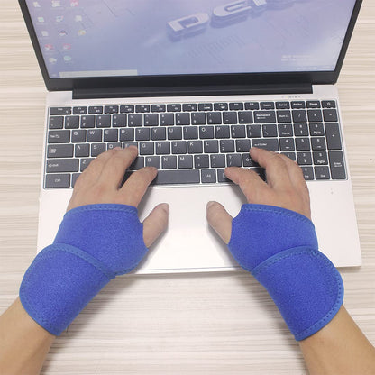 Wrist Brace Wrist Wraps for Carpal Tunnel 2 Pack Wrist Brace Compression Straps Hand Support, Adjustable Wrist Support for Arthritis and Tendinitis, Joint Pain Relief (Black)