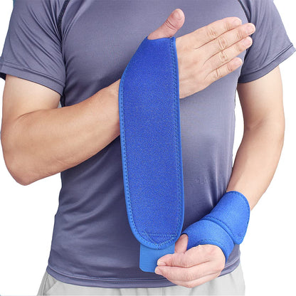 Wrist Brace Wrist Wraps for Carpal Tunnel 2 Pack Wrist Brace Compression Straps Hand Support, Adjustable Wrist Support for Arthritis and Tendinitis, Joint Pain Relief (Black)