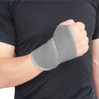 Wrist Brace Wrist Wraps for Carpal Tunnel 2 Pack Wrist Brace Compression Straps Hand Support, Adjustable Wrist Support for Arthritis and Tendinitis, Joint Pain Relief (Black)
