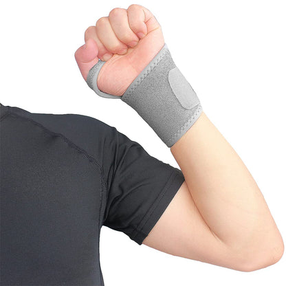 Wrist Brace Wrist Wraps for Carpal Tunnel 2 Pack Wrist Brace Compression Straps Hand Support, Adjustable Wrist Support for Arthritis and Tendinitis, Joint Pain Relief (Black)