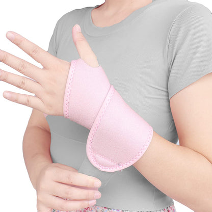 Wrist Brace Wrist Wraps for Carpal Tunnel 2 Pack Wrist Brace Compression Straps Hand Support, Adjustable Wrist Support for Arthritis and Tendinitis, Joint Pain Relief (Black)