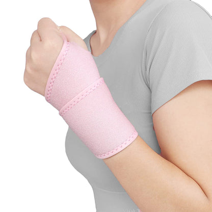 Wrist Brace Wrist Wraps for Carpal Tunnel 2 Pack Wrist Brace Compression Straps Hand Support, Adjustable Wrist Support for Arthritis and Tendinitis, Joint Pain Relief (Black)