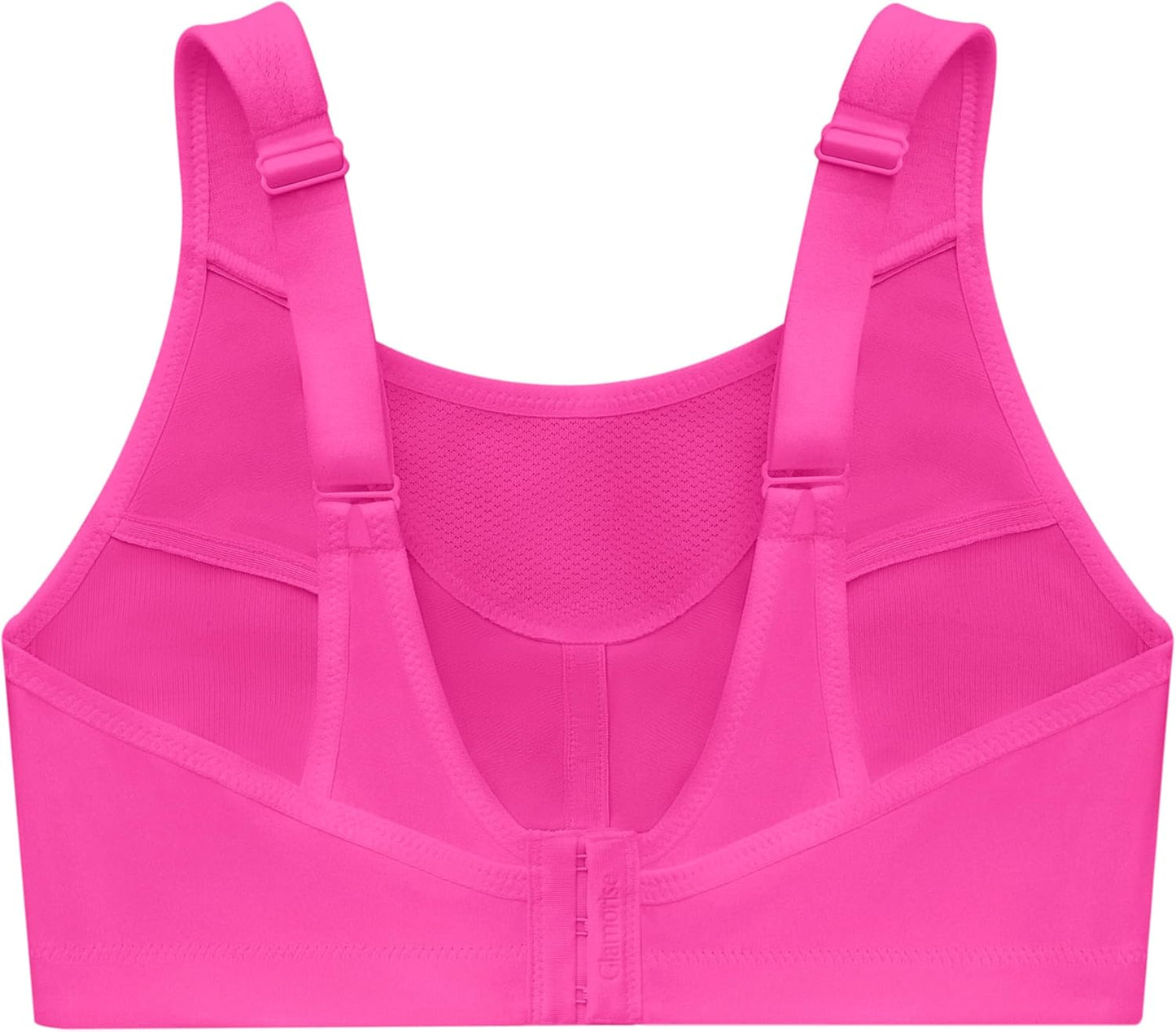 Full Figure Plus Size No-Bounce Camisole Sports Bra Wirefree #1066 - Colors A