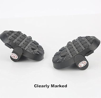 1/2 9/16Exercise Bike Pedals for Indoor Bike, Stationary Bike, Spin Bike, Gym Pedals with Toe Clips, 1 Pair