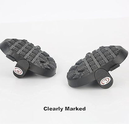 1/2 9/16Exercise Bike Pedals for Indoor Bike, Stationary Bike, Spin Bike, Gym Pedals with Toe Clips, 1 Pair