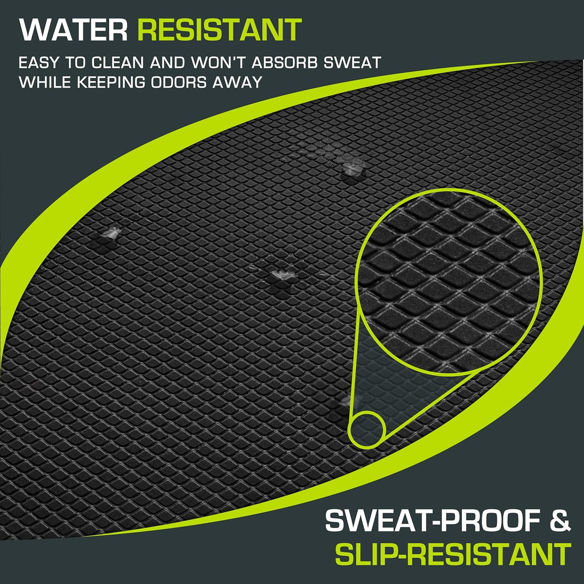 Exercise Balance Pad, Non-Slip Cushioned Foam Mat & Knee Pad for Fitness and Stability Training, Yoga, Physical Therapy
