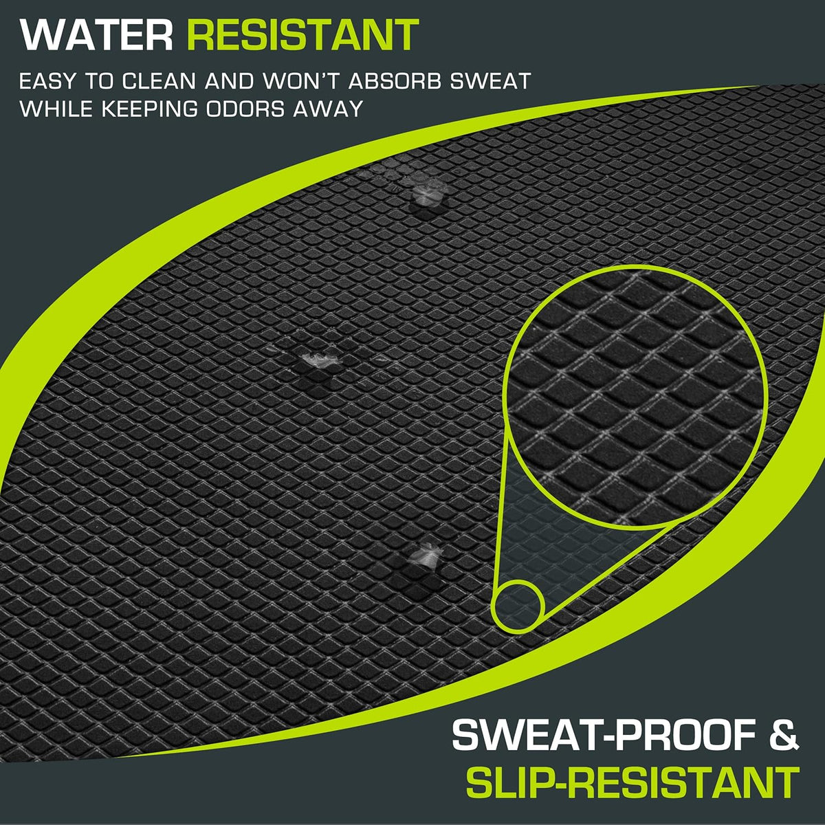 Exercise Balance Pad, Non-Slip Cushioned Foam Mat & Knee Pad for Fitness and Stability Training, Yoga, Physical Therapy